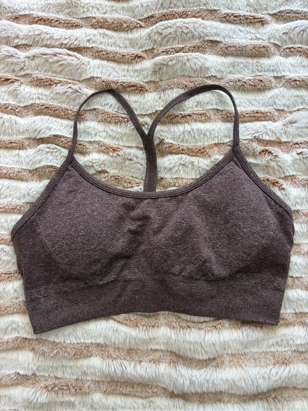 AYBL Sports Bra Burgundy Size M